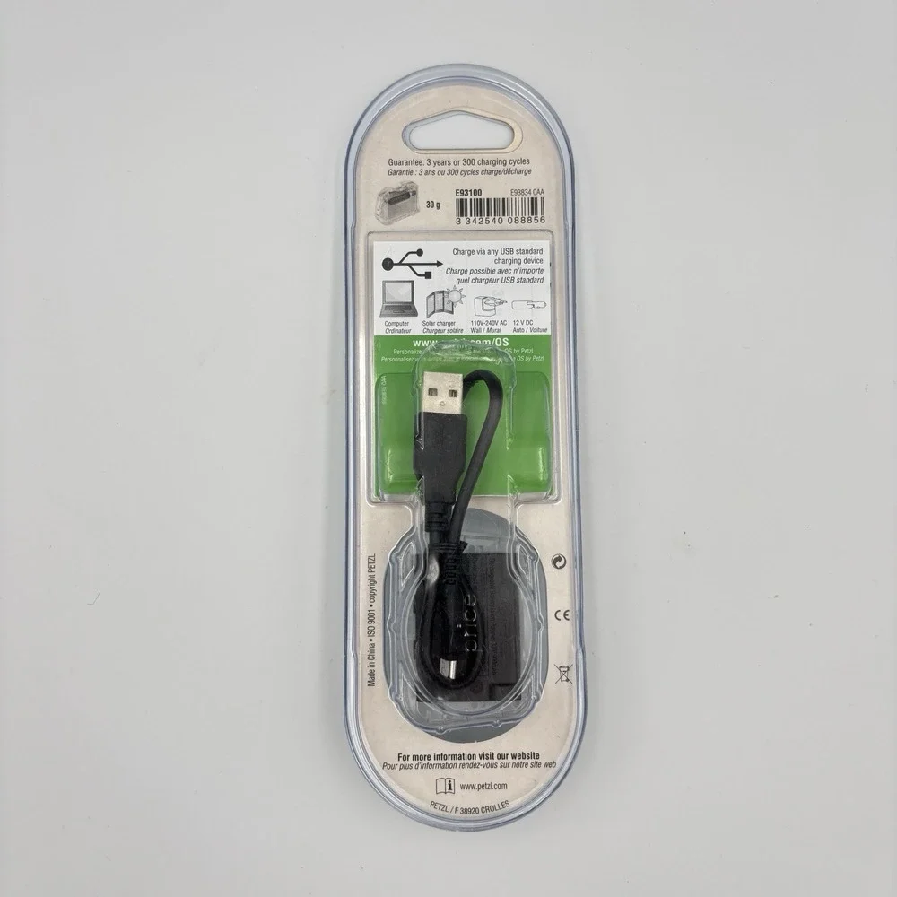 Petzl Core Rechargeable Headlamp Battery with USB Cable